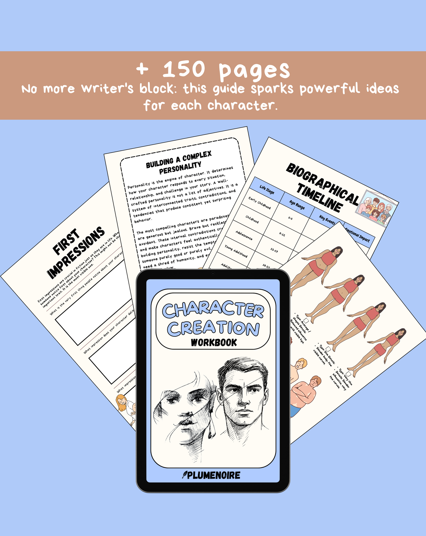 Character Creation WORKBOOK (DIGITAL VERSION)