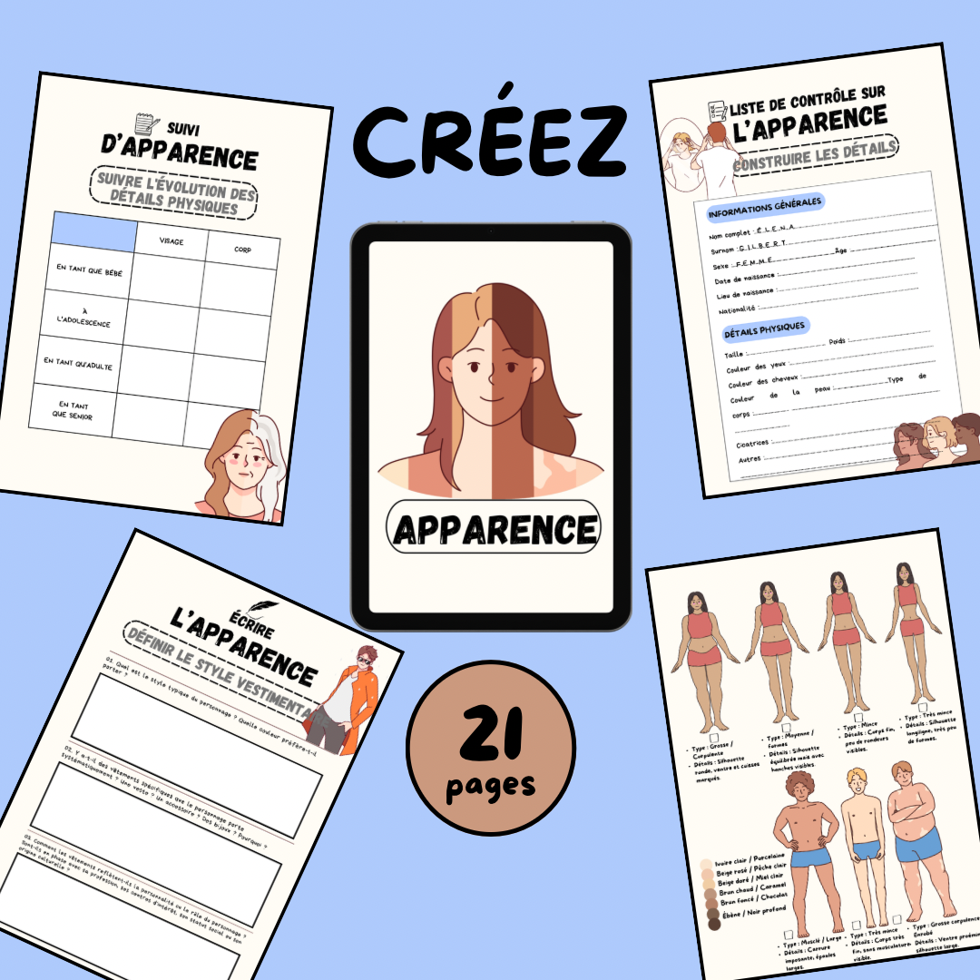 Character Creation WORKBOOK (DIGITAL VERSION)