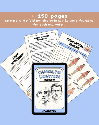 Character Creation WORKBOOK (DIGITAL VERSION)