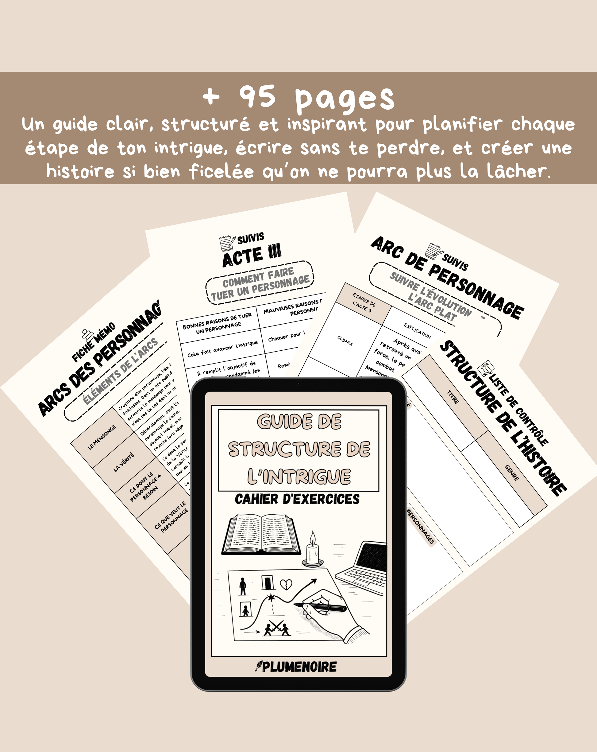 Guide de Structure de l’Intrigue ( DIGITAL VERSION )