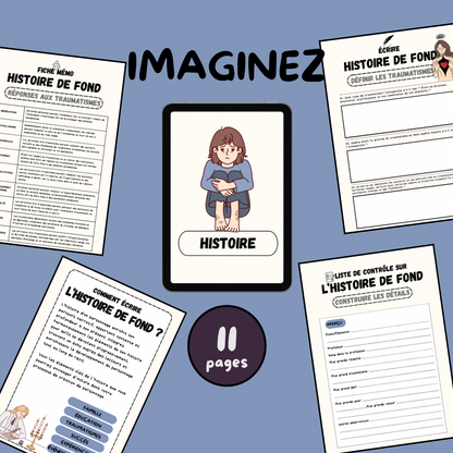 Character Creation WORKBOOK - Antagonist Version (DIGITAL VERSION)