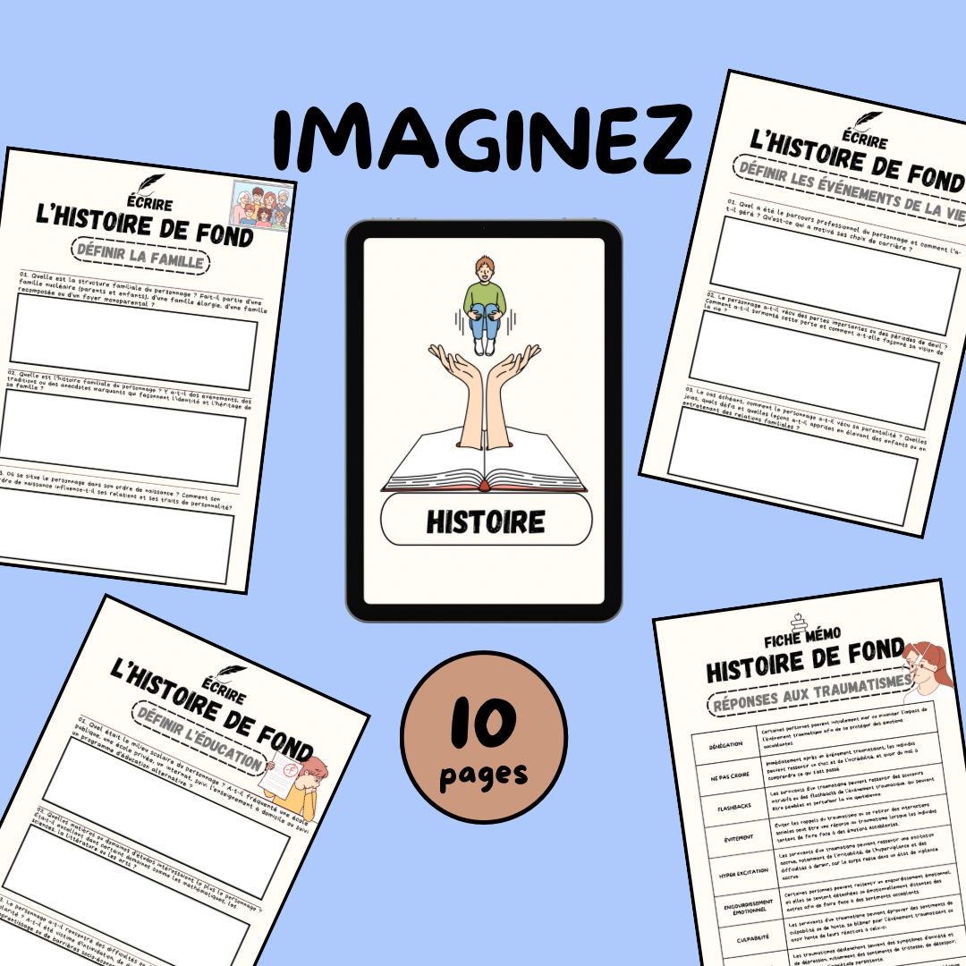 Character Creation WORKBOOK (DIGITAL VERSION)