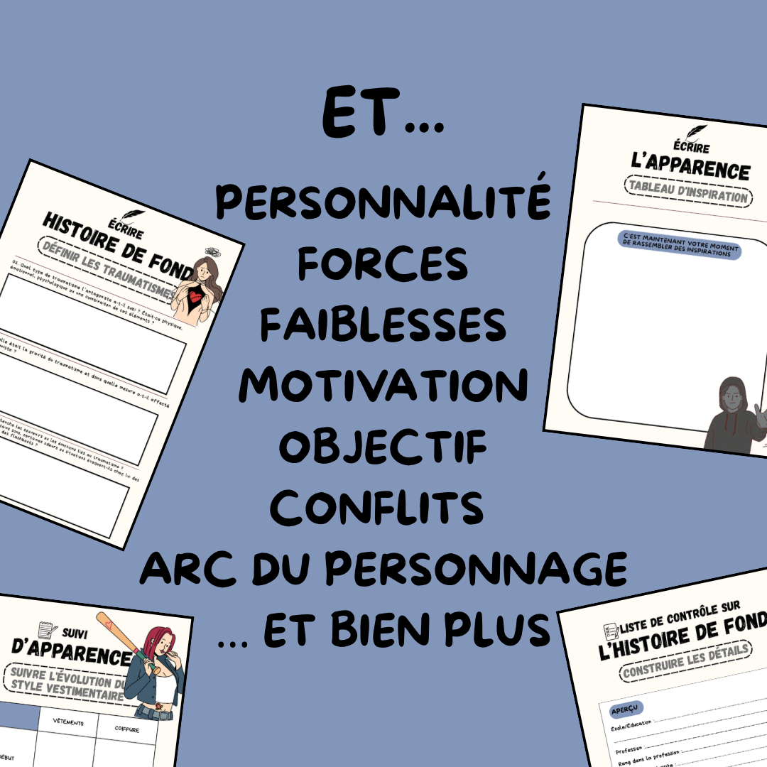 Guide de création de personnage - version Antagoniste ( DIGITAL VERSION )