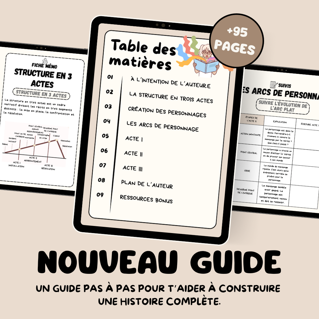Guide de Structure de l’Intrigue ( DIGITAL VERSION )