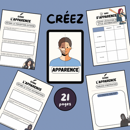 Character Creation WORKBOOK - Antagonist Version (DIGITAL VERSION)