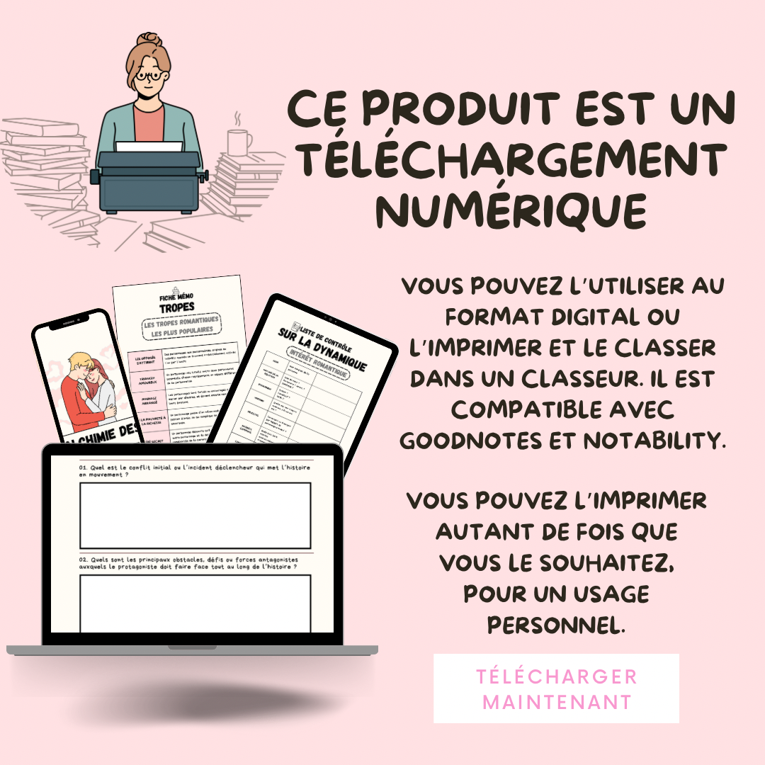 Guide pour Écrire une Romance ( DIGITAL VERSION )