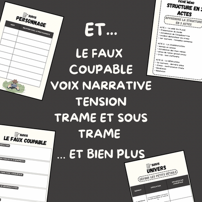 GUIDE POUR ROMAN POLICIER