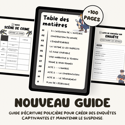 GUIDE POUR ROMAN POLICIER