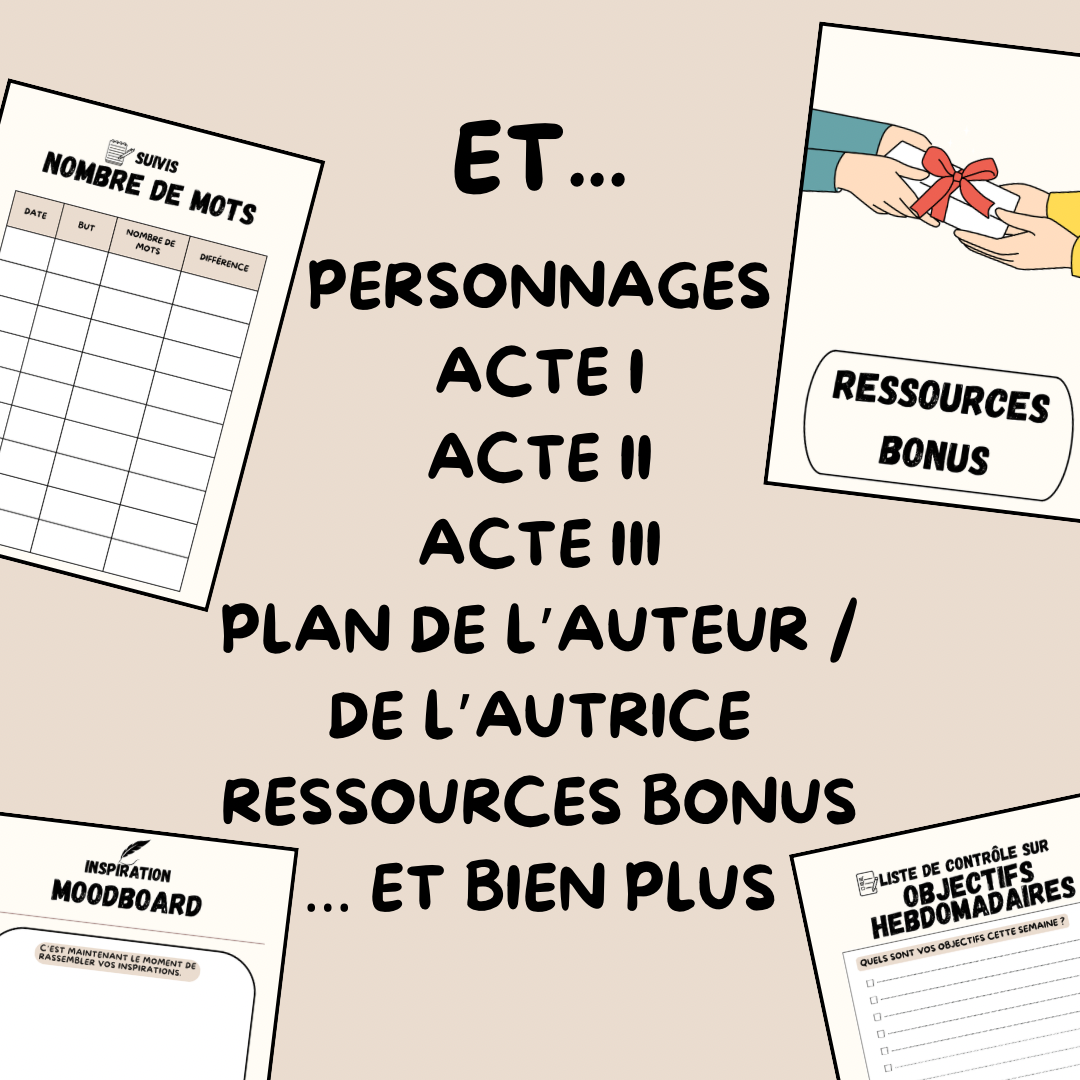 Guide de Structure de l’Intrigue ( DIGITAL VERSION )