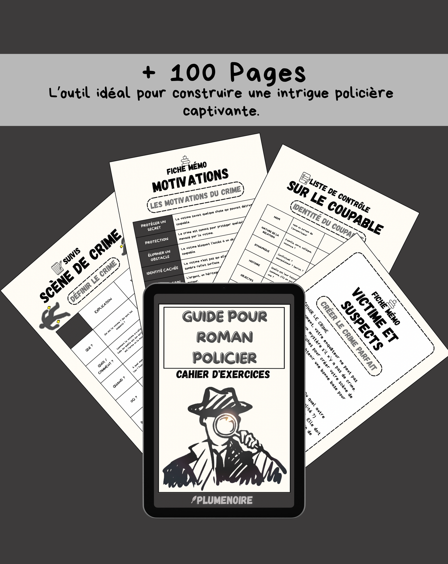 GUIDE POUR ROMAN POLICIER