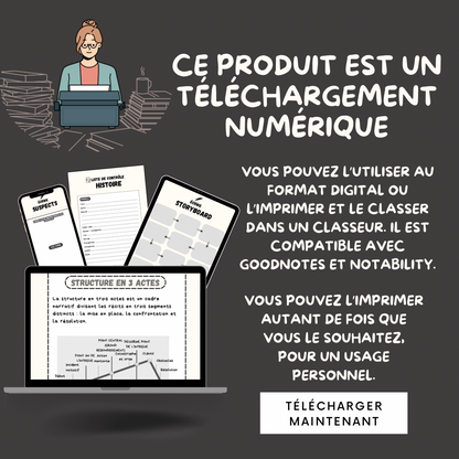 GUIDE POUR ROMAN POLICIER