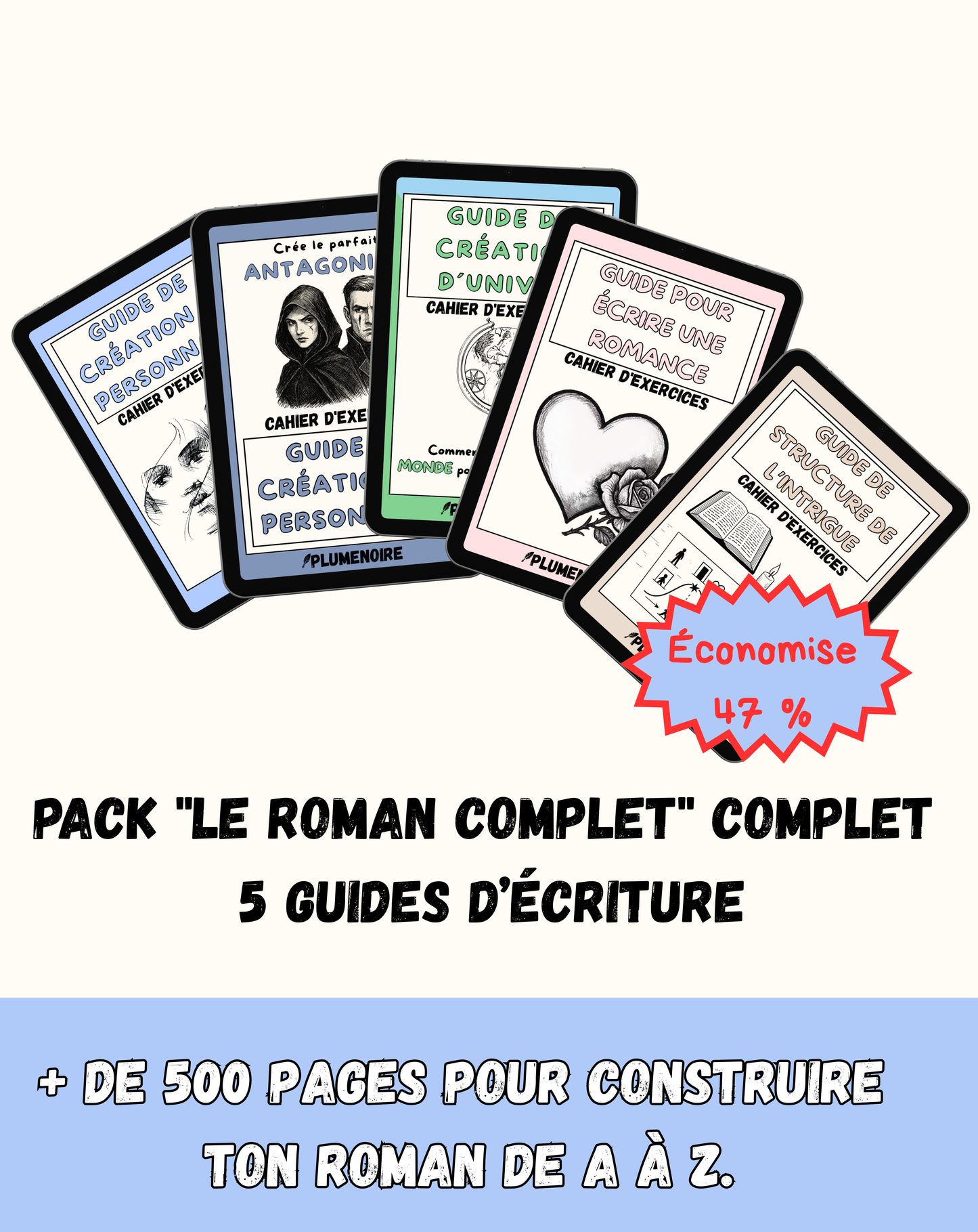 Pack "Le Roman Complet"