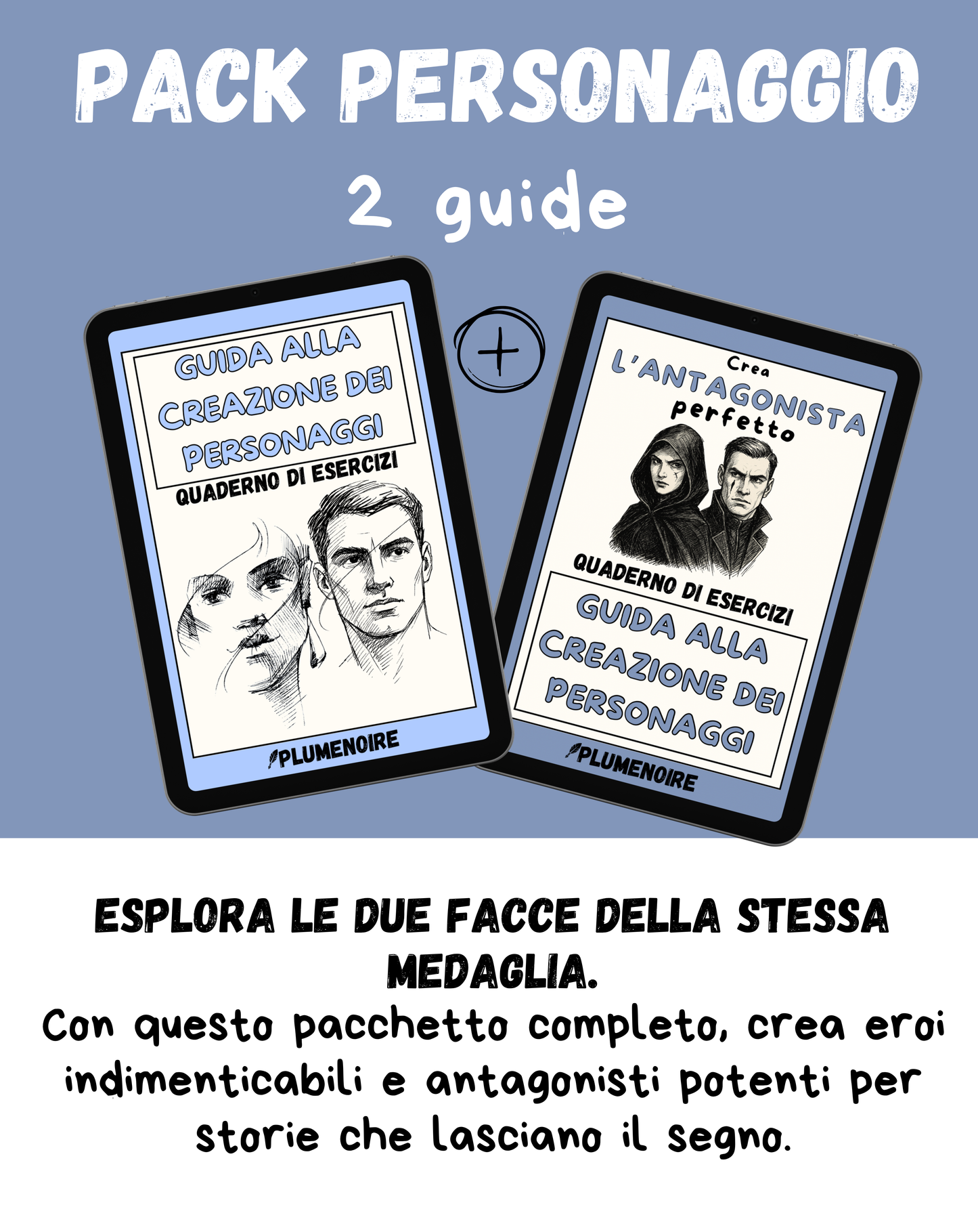 Character Creation WORKBOOK - Antagonist Version (DIGITAL VERSION)