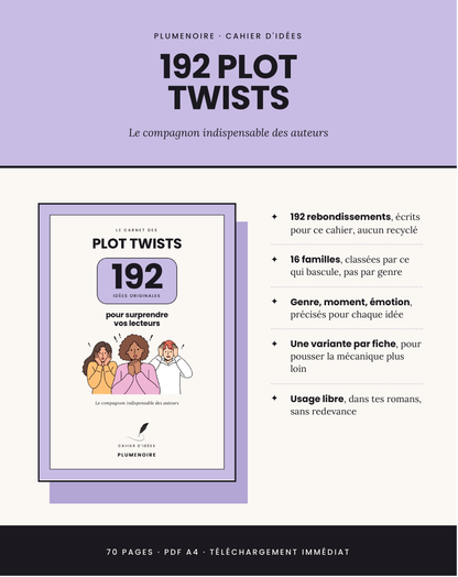 El Cuaderno de los Plot Twists — 192 giros originales